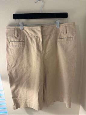 Classic Khaki Bermuda Shorts